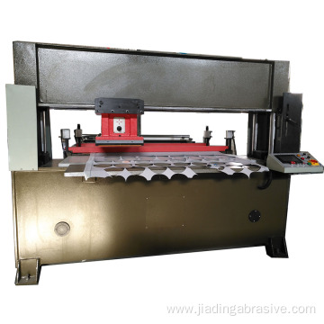 semi-automatic Sanding Disc making Machine die cutting